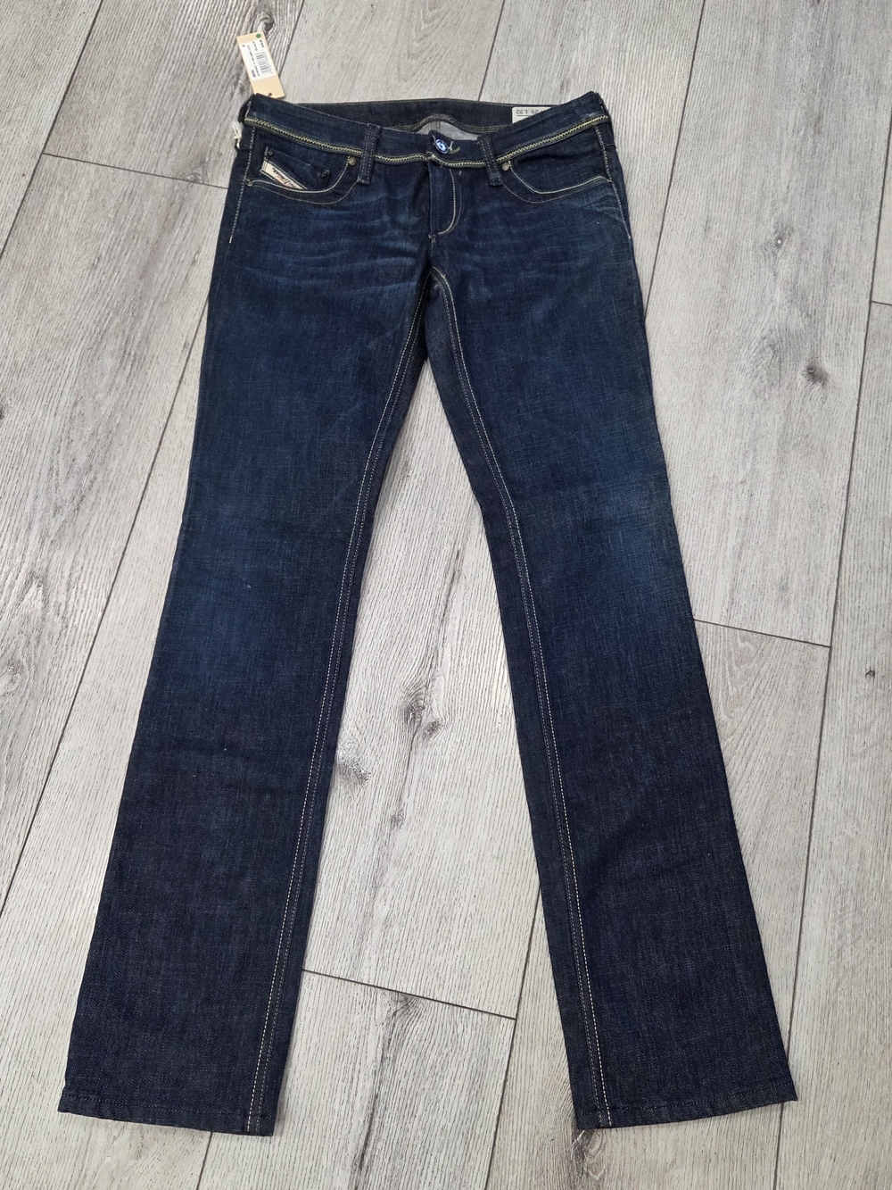 Diesel Dark Blue Boot-Cut Jeans